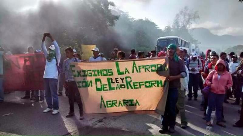 Honduras: Paralización  del movimiento campesino progresista